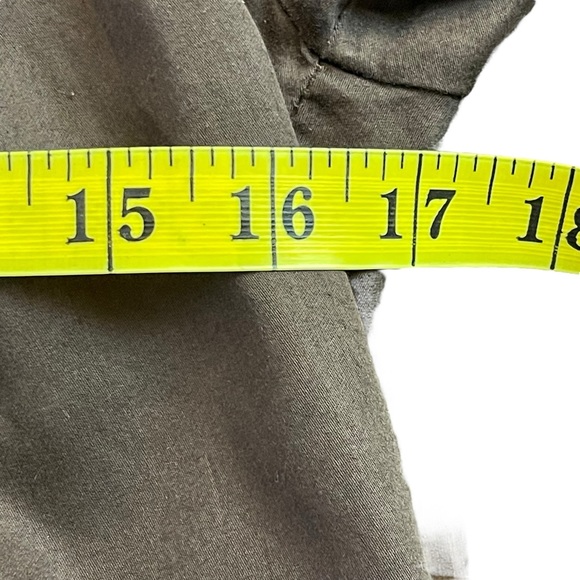 Sandro Paris Brown Black Embroidery Boatneck Elbow Sleeve Cotton Top (4) - Picture 9 of 14